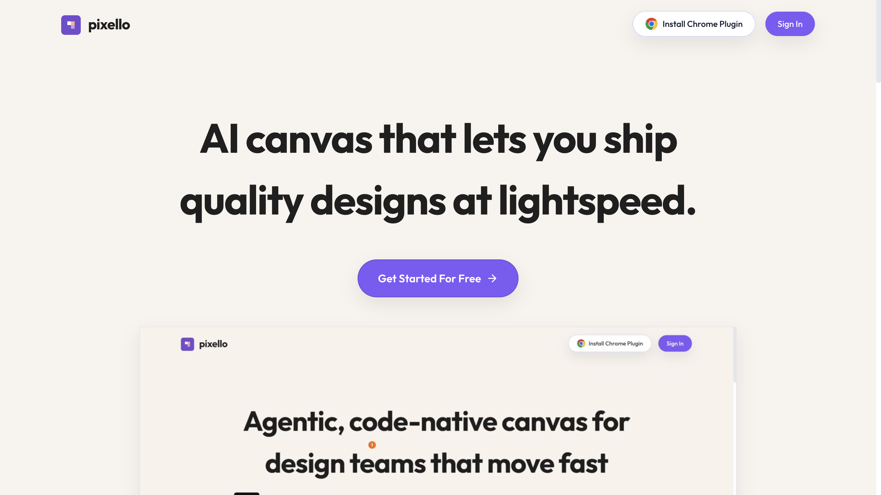 Pixello - Agentic design canvas